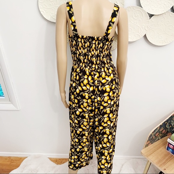 Ann Taylor Loft Lemons Jumpsuit NWT Small/Petite - Picture 5 of 8